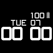 B/W Simple Basic 24 hour