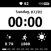 Simple style Black white