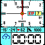 casio blue white for all_digitalanalog_watch_greek_version