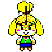 Animal Crossing New Horizon Isabelle Analog Clock