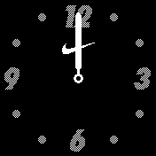 Apple Nike+ Analog 3 White Black