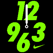 Apple Nike+ Analog 4 Volt Black