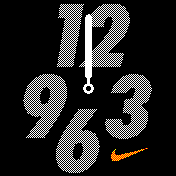 Apple Nike+ Analog 4 White Black