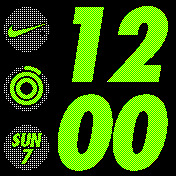 Apple Nike+ Digital Solid Volt True 12 HR