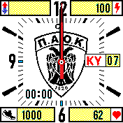 paok greece watch face greek version_