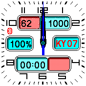 amazfit watch greekblue_red_white version_