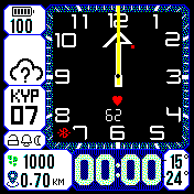 blue amazfit face wheather_analogico-digital_-greek_versio-