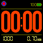 Minimal digital style light red