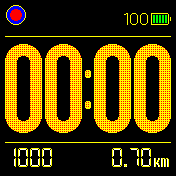 Minimal digital style light gold