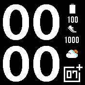 onepluss 24h Black/White