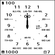 WorldTime - Local time LON DST (UTC+1) V4