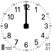 B/W Simple Basic Analog inverted