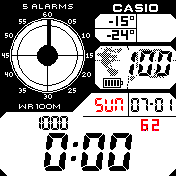 CASIO DIGITAL 1200WH