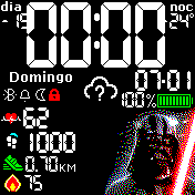 Vader - Watchface - Español