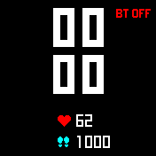 Simple watchface for Amazfit Bip