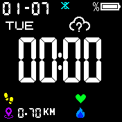 digital without second black version