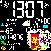 reloj escudo Melgar