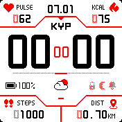 rend watch face bip greek version