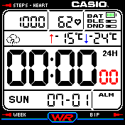 Casio ENG With Color Battery