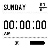 Simple WatchFace Invert - No Fitness