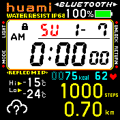 Ordinary digital watch.