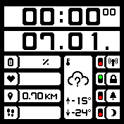 Ital design multi with seconds for Bip S