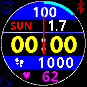 Temp Clock 12 hr + Battery