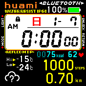 Ordinary digital watch.