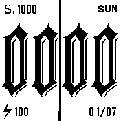 Simple, basic, big numbers_Bright