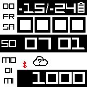 GIOBIN-Pebbleinfo B/W German