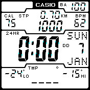 Casio SmartWatch 24hr