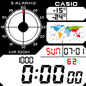 Casio Color Map