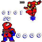 Spider Man and Iron Man Simple Digital