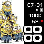minions watch face spesial