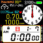 Crammed watch face/ jp