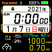 Ordinary digital watch/jp