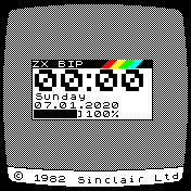 ZX Spectrum Watchface