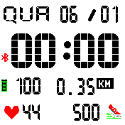 RELOGIO DIGITAL BRANCO