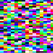 a lot of time (compact, random colors)