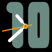 Apple face Analogo con hora digital Bip S