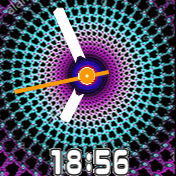 Fractal - Reloj analogo digital