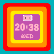 Reloj Digital Multicolor