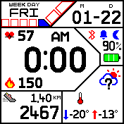 WilomanWhite CZ - Bip - 12h or 24h