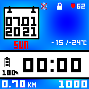 Pebbleish 24H Multilingual