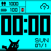 Poketch Watchface - Weather and Bluetooth