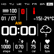 PAst watchface