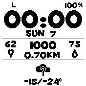 Comic Font (Black on White)