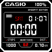 Casio Dark 24hrs Balanced
