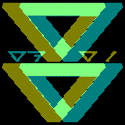 Sarı Turkuaz Dijital - Yellow Turquoise Digital