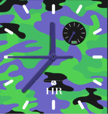 camo watch face